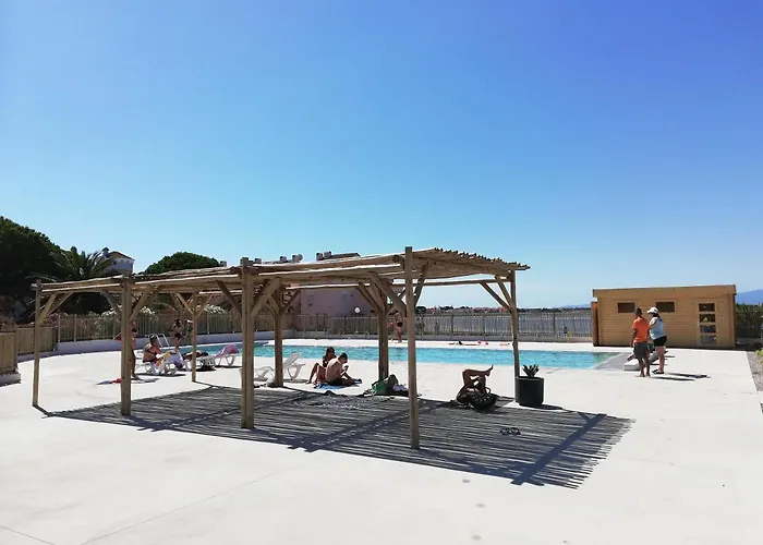 Presqu'ile De Cap Coudalere Avec - Terrasse-aire De Jeux D'enfants - Parking - Piscine A Partir De Mai - Terrain Multisport - Terrain De Petanque Le Barcarès