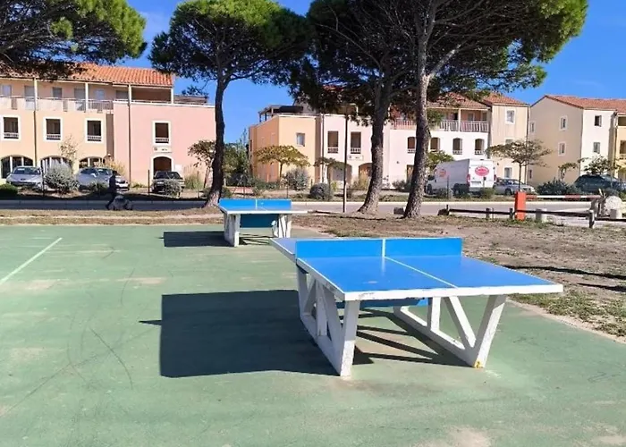 Lejlighed Presqu'ile De Cap Coudalere Avec - Terrasse-aire De Jeux D'enfants - Parking - Piscine A Partir De Mai - Terrain Multisport - Terrain De Petanque